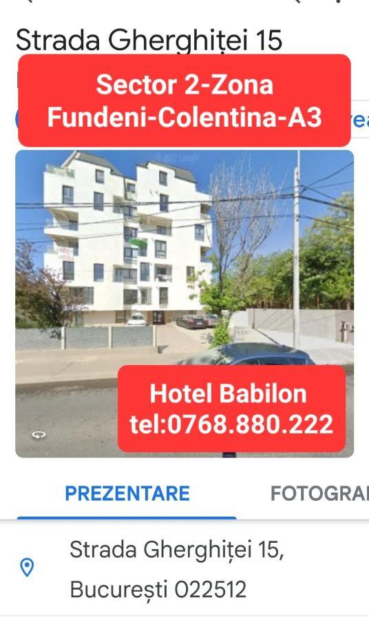 Hotel Babilon Bucareste Exterior foto